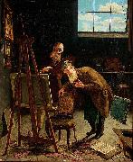 August Jernberg, Interior from a Studio